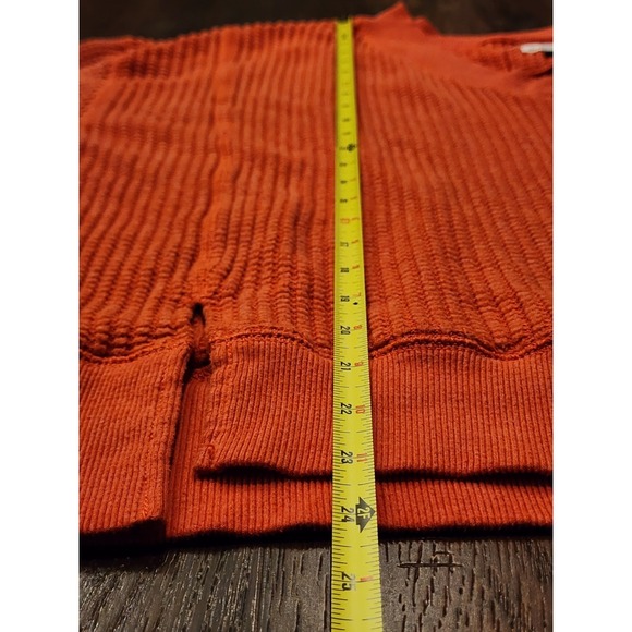 American Eagle Womens Sweater, Size Small S, Coral/Orange, Long Sleeve - Picture 6 of 6